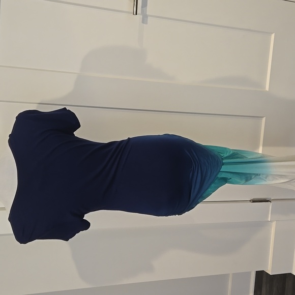 Young Fabulous Broke maxi ruched dress - Picture 3 of 8